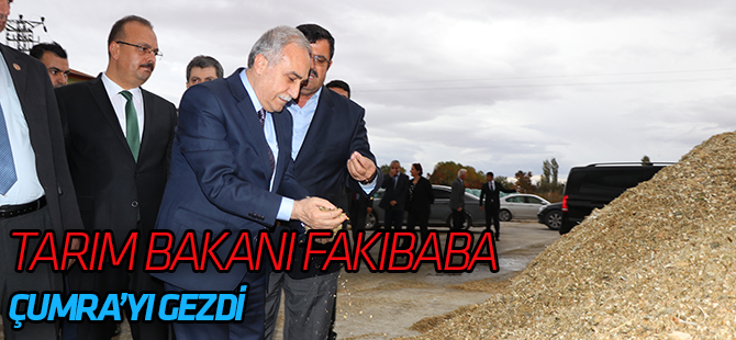 Bakan Fakıbaba İlçeleri gezdi