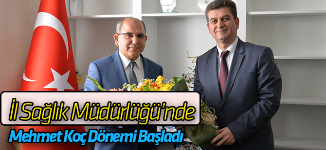 İl Sağlık Müdürlüğünde  Bayrak Değişimi