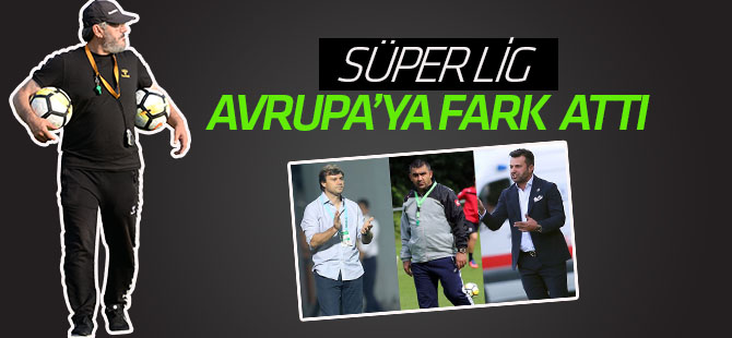 Süper Lig Avrupa'ya "fark" attı