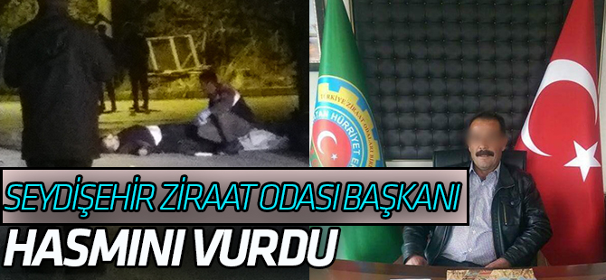 Konya'da Ziraat Odası Başkanı Kardeşinin Katilini Öldürdü