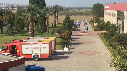 Denizli'de 37 işçi doğalgaz zehirlenmesinden hastaneye kaldırıldı