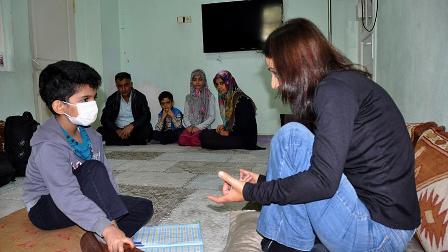 Lösemi hastası öğrenciye evde eğitim