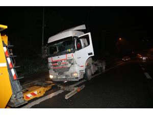 Jant üstünde kıvılcım çıkartarak 16 kilometre kaçtı