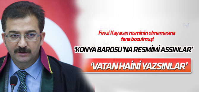 Kayacan: Baroya resmimi assınlar vatan haini yazsınlar