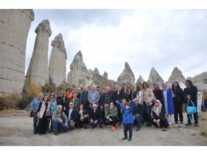 Hekimler, doğa yürüyüşü yaptı