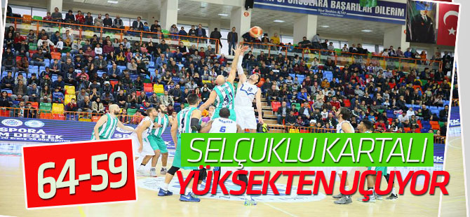 Selçuklu Kartalı yüksekten uçuyor