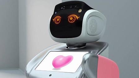 Fuar ziyaretçilerini insansı robot 'Sanbot' karşılayacak