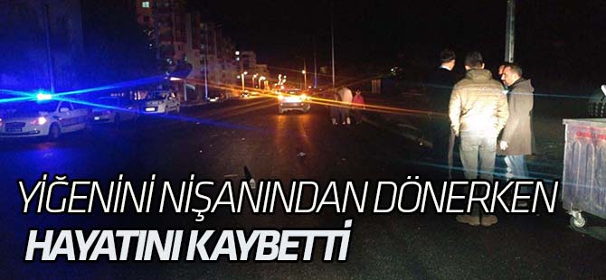 Yeğeninin nişanından çıkan yaşlı kadın otomobilin çarpması sonucu öldü