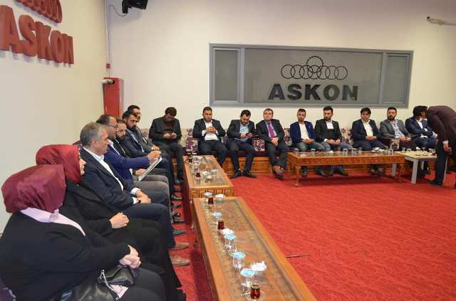 ASKON Kayserili işadamlarını ağırladı