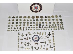 Denizli'de tarihi eser operasyonu