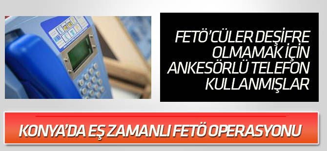 Ankesörlü telefondan örgütsel talimat vermişler