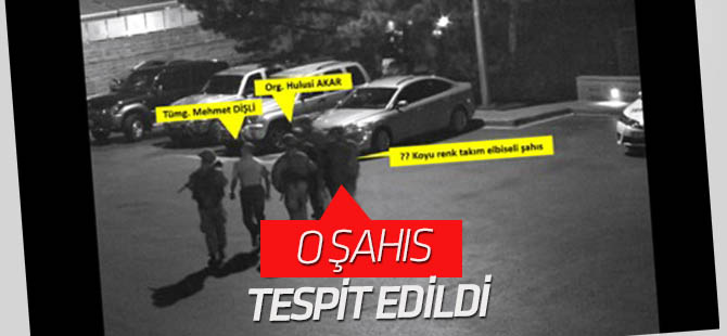 "Koyu renk takım elbiseli şahıs" tespit edildi