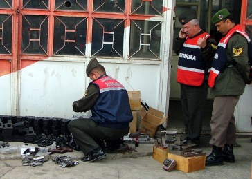 Silah imalathanesine yapılan operasyon