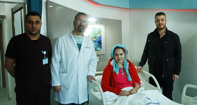 Yıllardır çektiği ağrılarından kurtuldu