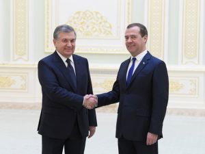 Rusya Başbakanı Medvedev Özbekistan'da