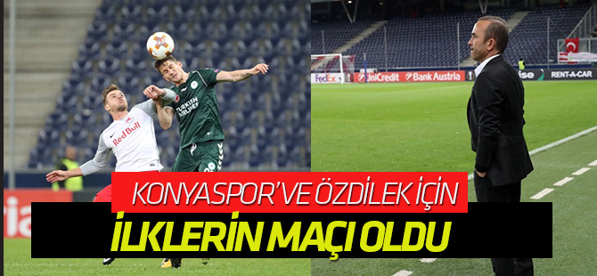 Konyaspor ve Mehmet Özdilek için ilklerin maçı