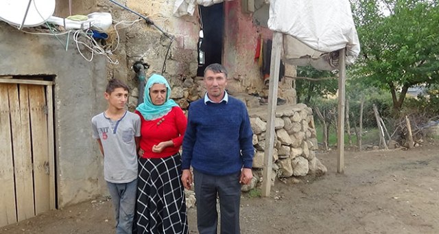 7 nüfuslu aile tek odada yaşam mücadelesi veriyor