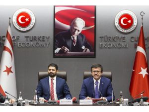 "KKTC ile ticaretin tamamını Türk lirasıyla yapabiliriz"
