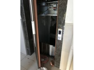 Başkentte asansör kazası