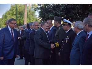 Bakanlar Elvan ve Eroğlu Mersin'de