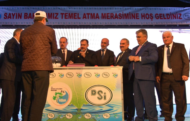 Bakanı Eroğlu Konya'da 466 Milyon Liralık Tesisin Temelini Attı