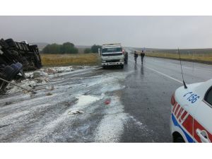 Kulu'da trafik kazası: 1 yaralı