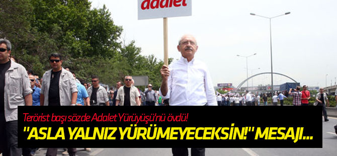 Terörist başı Fetullah Gülen, sözde Adalet Yürüyüşü'nü övdü!