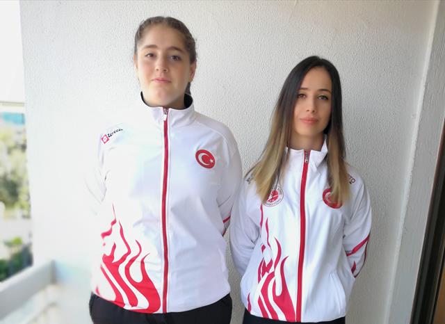 Aybüke ve Ayşe  Madalya hedefliyor