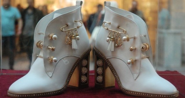 86 bin TL’lik ayakkabı fuara damgasını vurdu