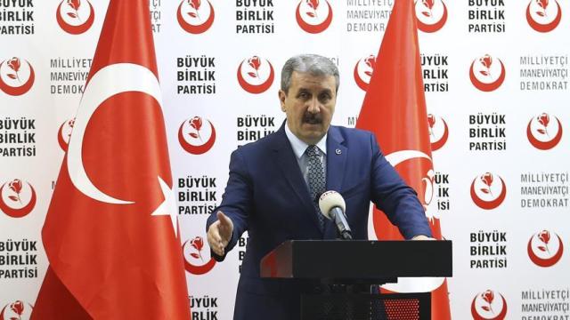 BBP Genel Başkanı Destici’den Afrin açıklaması