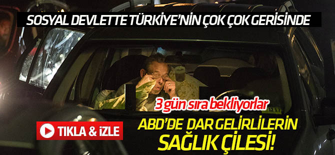 Dünyanın en büyük ekonomisi ABD'de güvencesiz hastaların sağlık çilesi TIKLA&İZLE