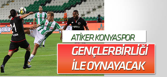 Konyaspor, Gençlerbirliği’yle hazırlık maçı yapacak