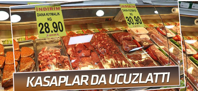 'Ucuz et' kasapları indirime götürdü