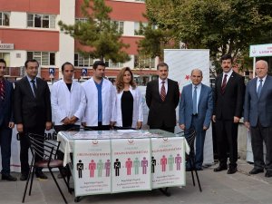 NEÜ ve İl Sağlık Müdürlüğü organ bağışı için seferber oldu