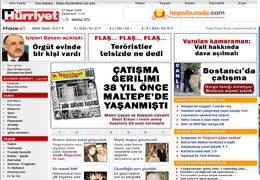 Hürriyet'ten Teröre Kutsama