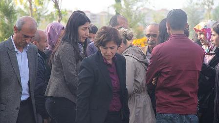 HDP Şırnak Milletvekili Birlik, PKK'lı teröristin cenazesine katıldı
