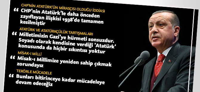 Beştepe'de 10 Kasım Atatürk'ü Anma Töreni