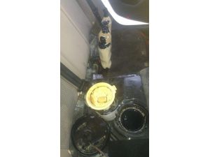 Yakıt deposunda uyuşturucu sevkiyatı