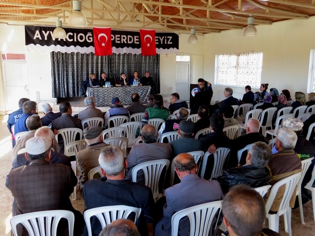 Yalıhüyük'te tarımsal kalkınma proje toplantısı yapıldı