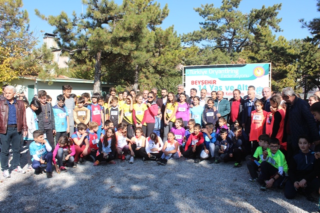 Beyşehir'de oryantiring yarışları