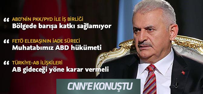Başbakan Yıldırım CNN'e konuştu