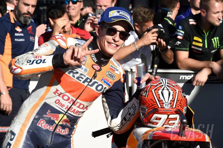 Almanya'da zafer Marquez'in