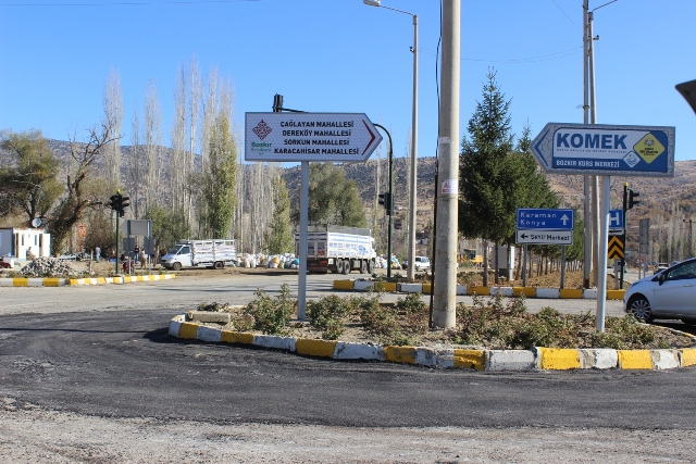 Bozkır’ın Mahallesi Olan Belde ve Köyler Yeni Tabelalarına Kavuştu