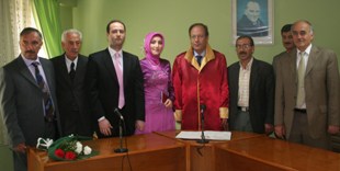 Hüseyin Oprukçu ilk nikahını kıydı