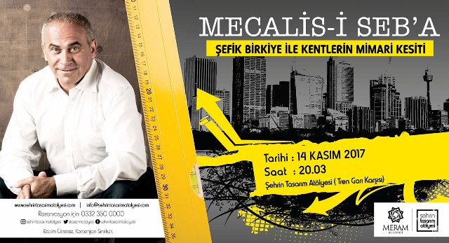 Ünlü mimar Konya’ya geliyor
