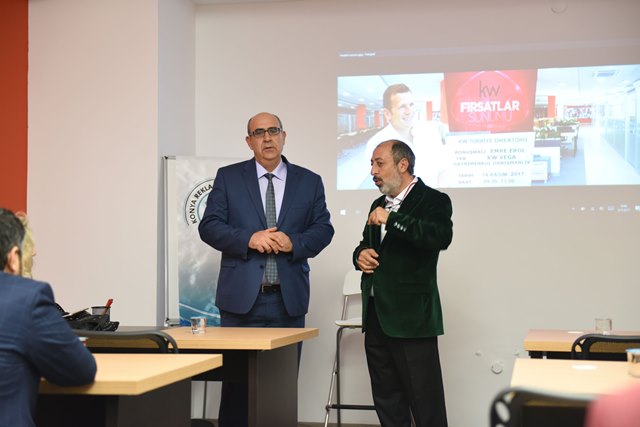 Konya Reklamcılar Derneğinin konuğu Ahmet Kalender oldu