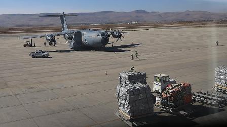 AFAD ekibi yardımlarla Süleymaniye'de