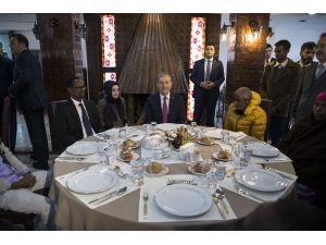 Demircan, Somalili yaralılarla bir araya geldi