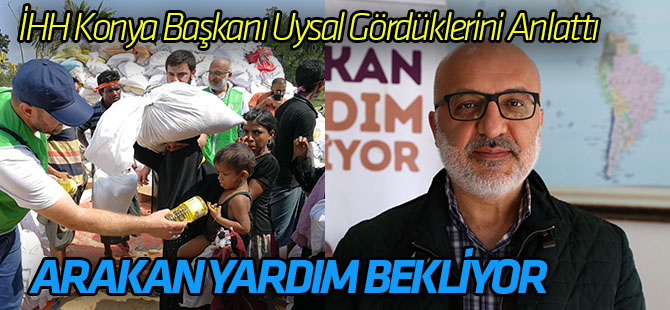 Arakan kamplarında naylon hasır üzerinde zorlu yaşam