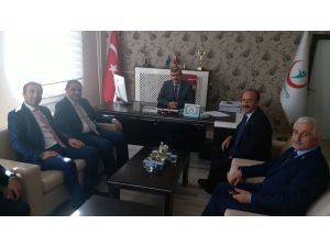 Başkan Çiftçi  İl Sağlık Müdürü Moğulkoç'u ziyaret etti